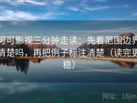 可可影视三分钟走读：先看范围边界清楚吗，再把例子标注清楚（读完更稳）